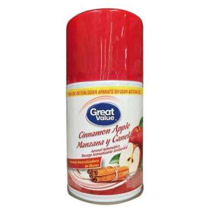 AROMATIZANTE  SPRAY AROMA GREAT VALUE MANZANA 