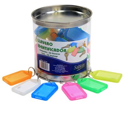 ORGANIZADOR DE LLAVES Idenentificador C/8 Incluye 2 tornillos 