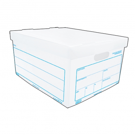 CAJA ARCHIVO PLASTICO CARTA M-108 PRINTAFORM