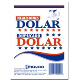 BLOCK REMISION DOLLAR 1/8 DUPLICADO