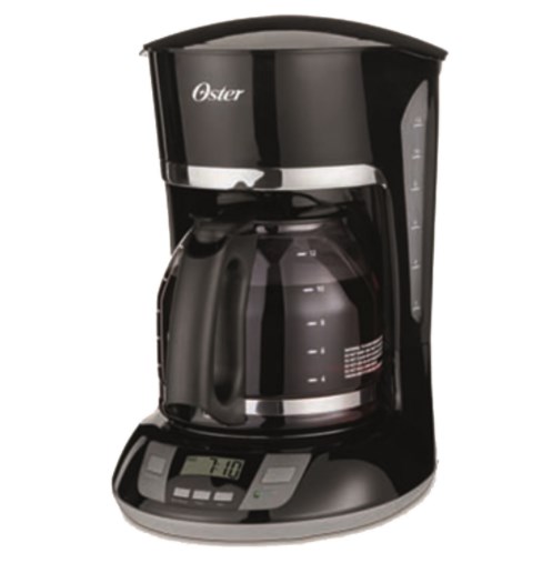 CAFETERA OSTER 12 Tazas Incluye Filtro Luz Indicadora 