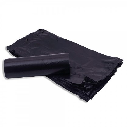 BOLSA NEGRA 24x24  6 MICRAS ROLLO C/50   