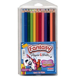 COLORES LARGOS C/12  PAPER MATE FANTASY COLORES 