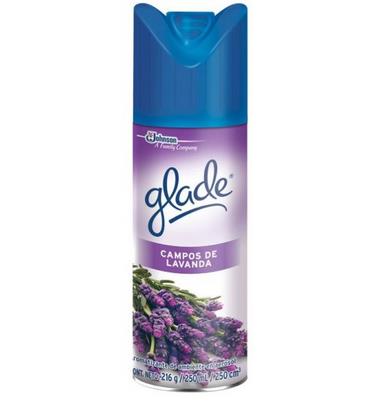 Aromatizante  Ambiete Eliminador Olores GLADE 236ml  Lavanda 